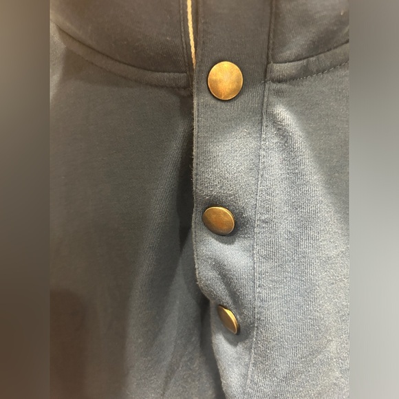 Men’s Banana Republic Shirt XL Blue Quarter Button Up - Picture 3 of 9